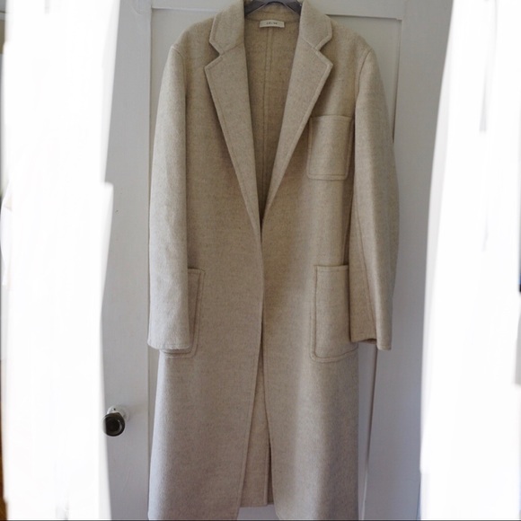 CÉLINE Phoebe Philo Cashmere Belted Coat Sz 36 - Picture 9 of 16